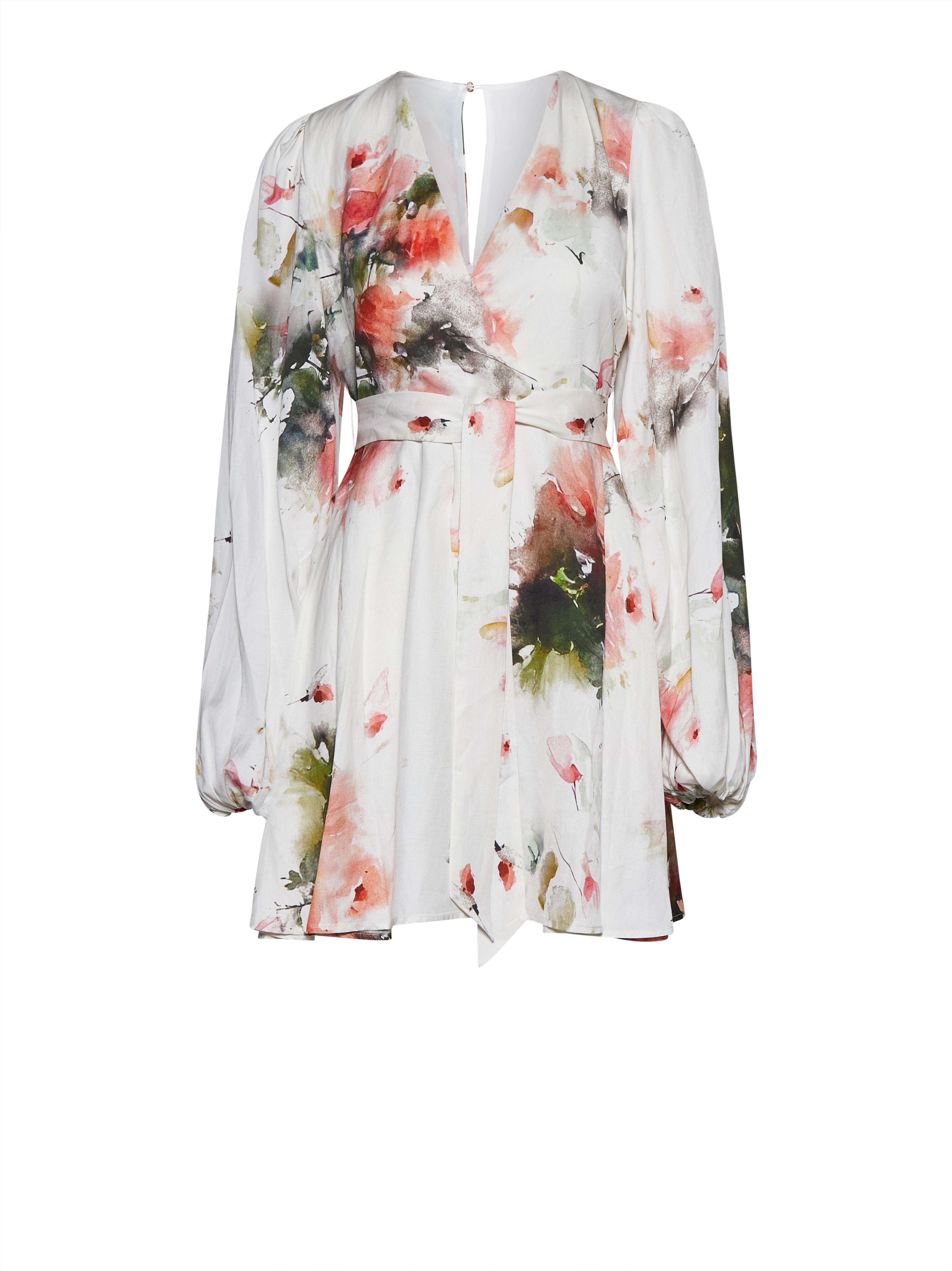 Abito con Motivo Artistico e Maniche Fluide - Silvian Heach