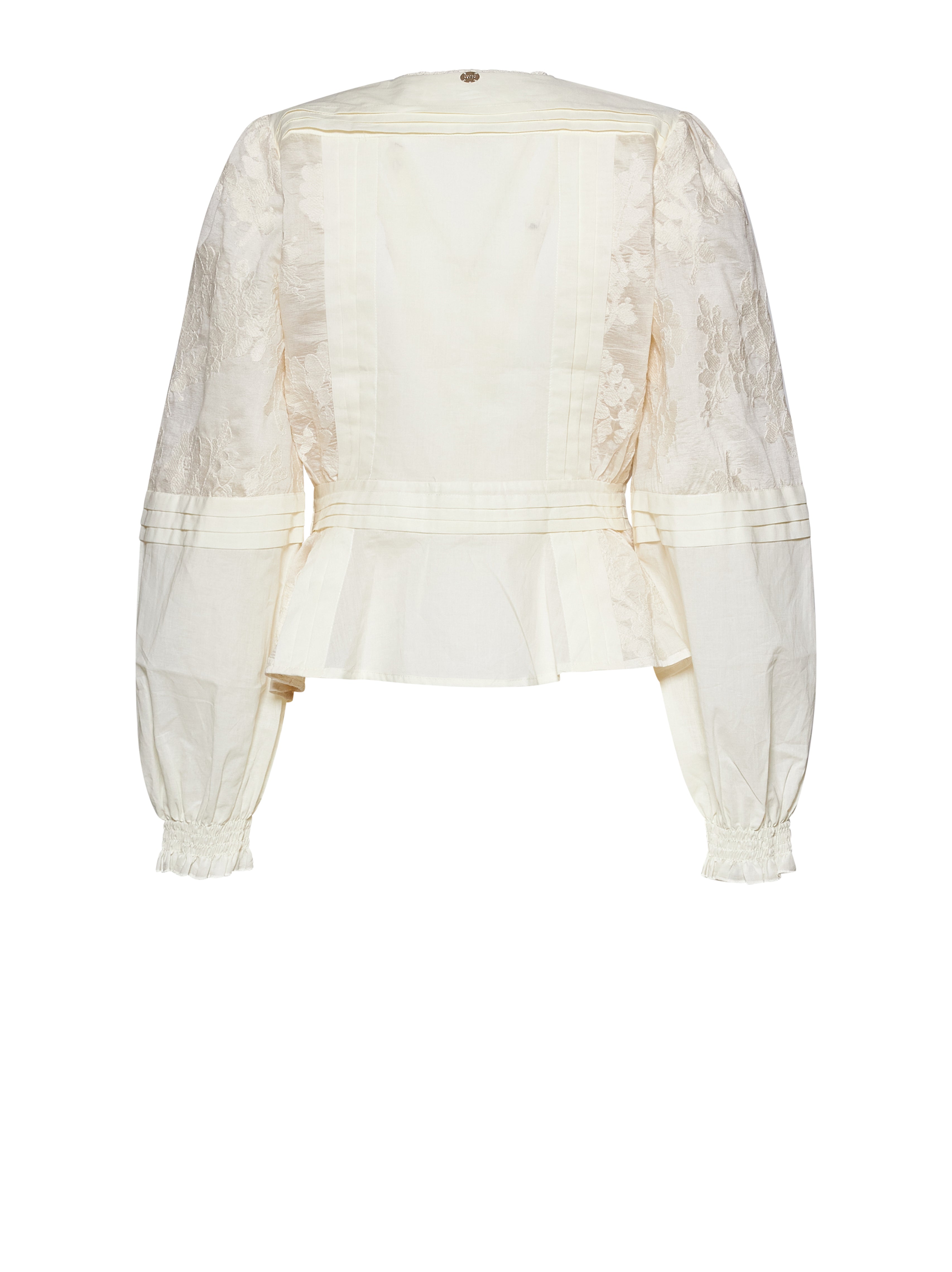 Blusa con pizzo e bottoni frontali - Silvian Heach