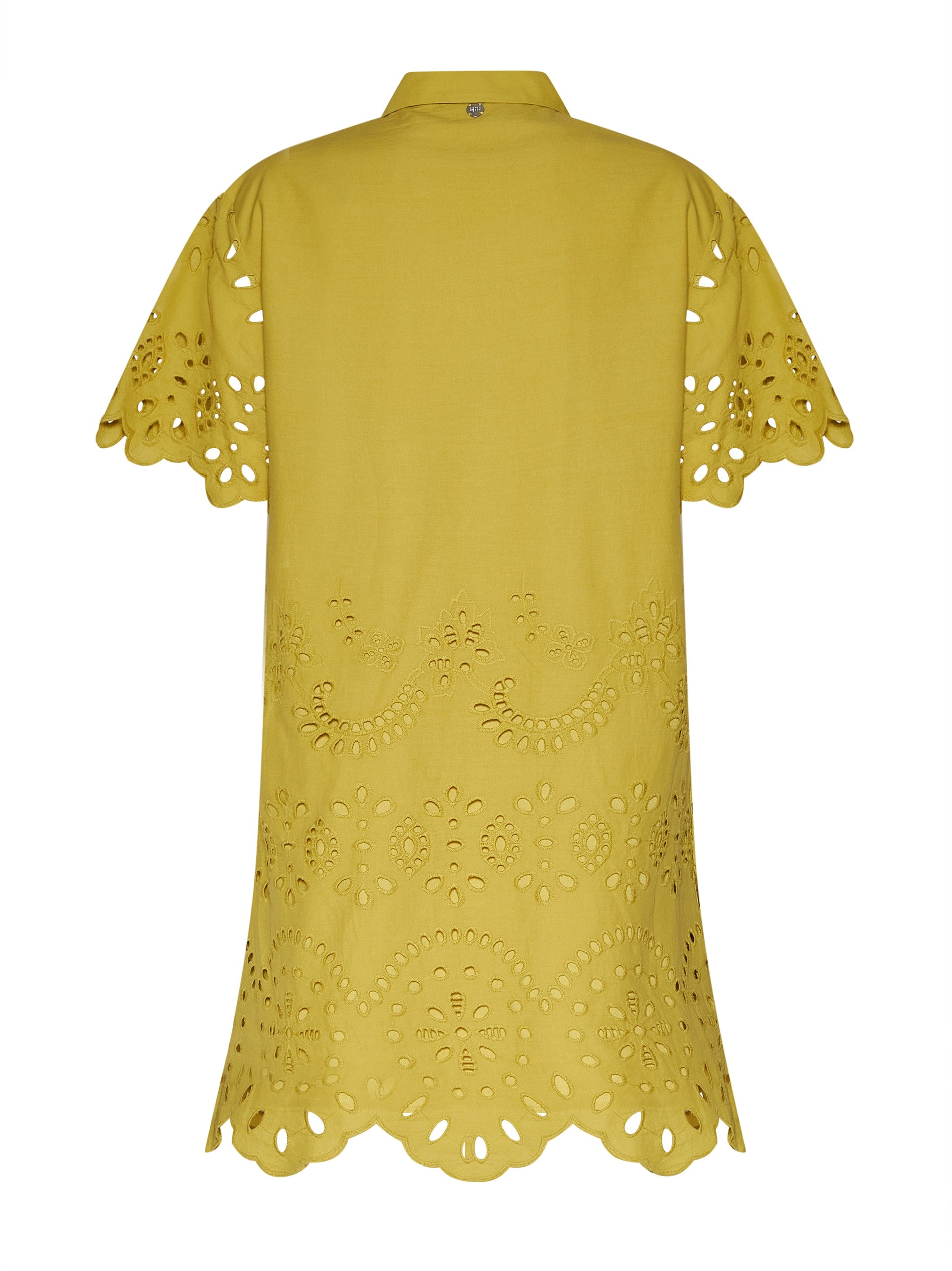 Abito chemisier con lavorazioni traforate e dettagli decorativi - Silvian Heach