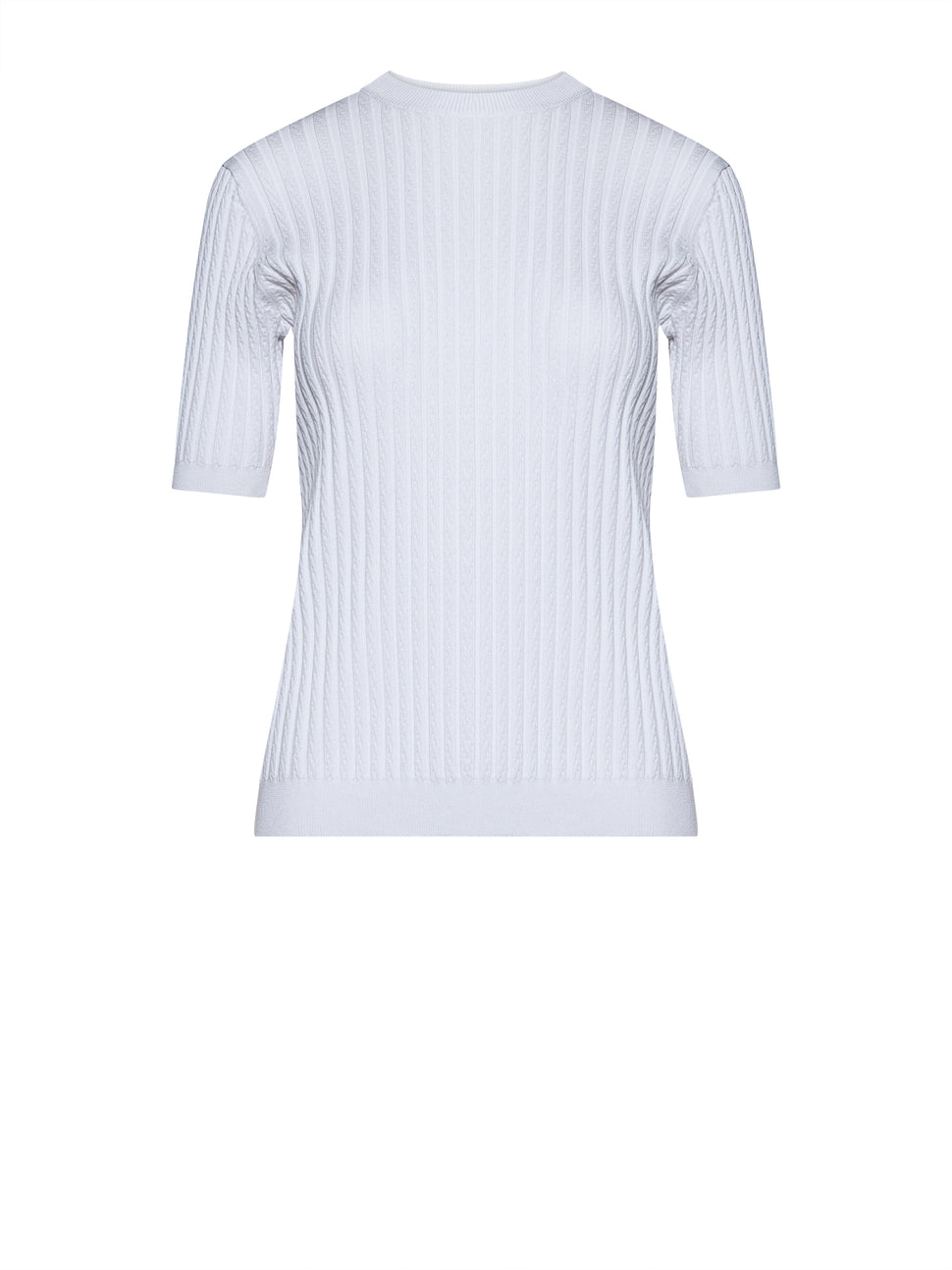 Short-sleeved shirt with relief work - Silvian Heach