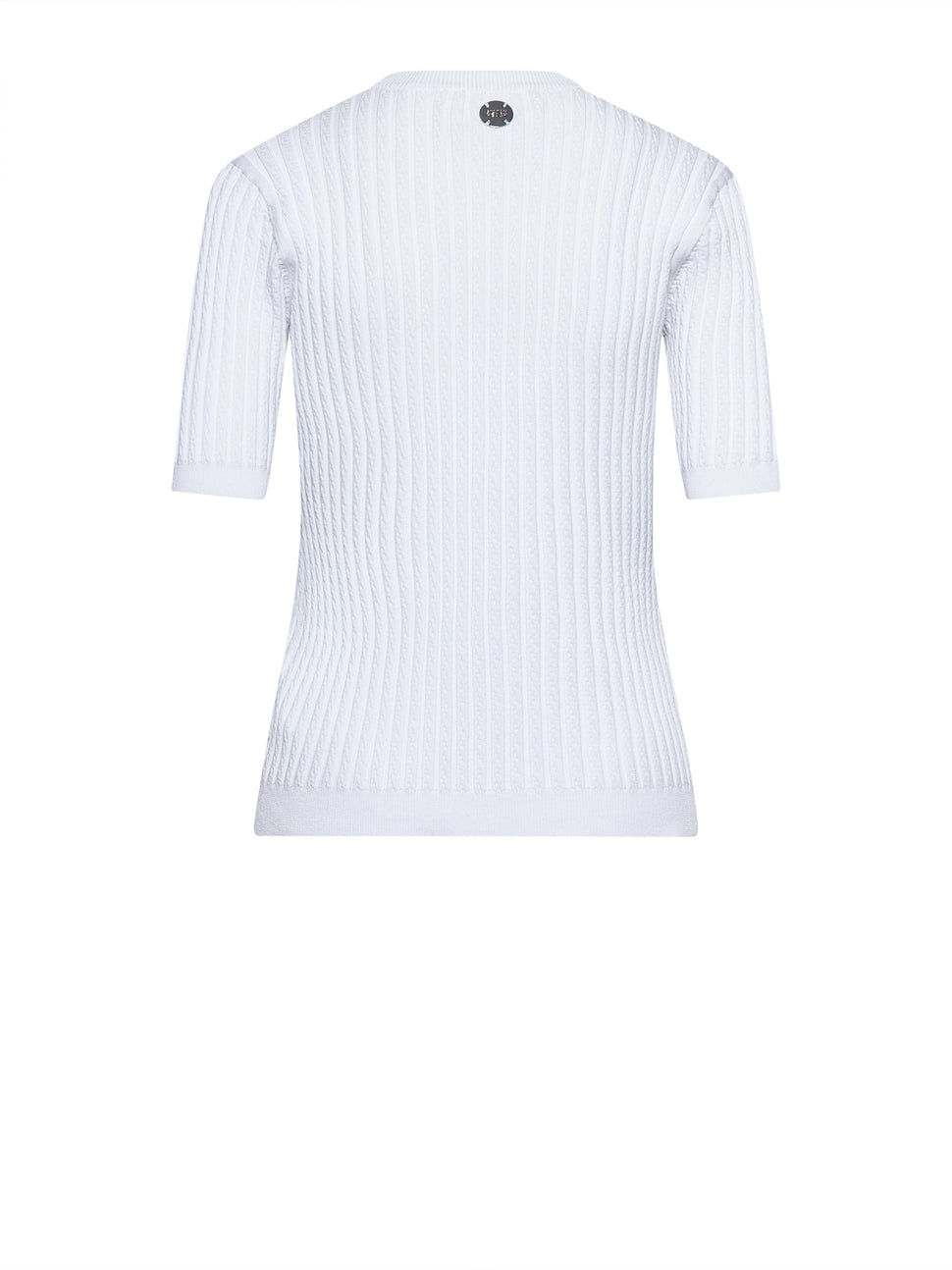 Short-sleeved shirt with relief work - Silvian Heach