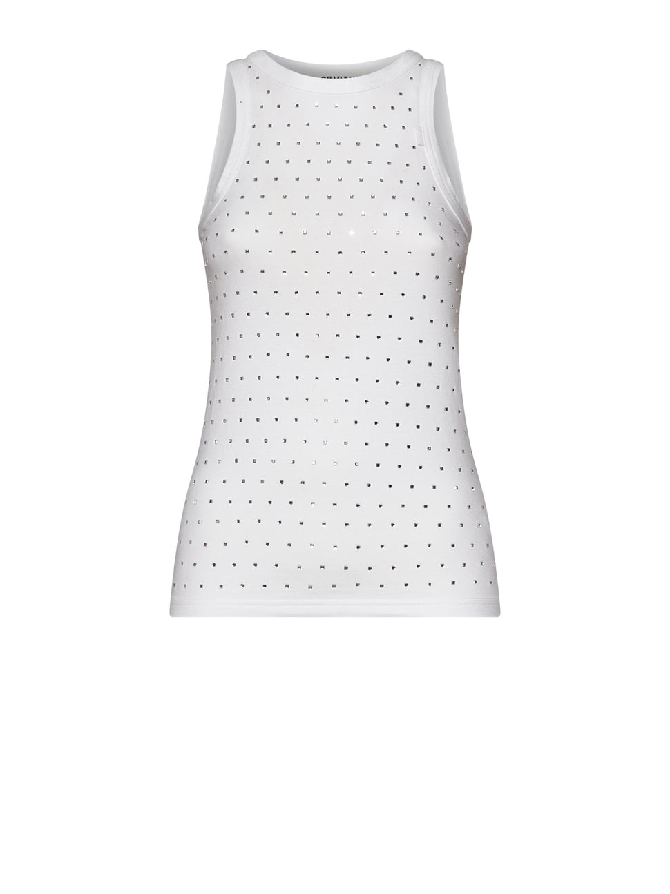 T-shirt smanicata con micro motivo e design essenziale CANOTTA Silvian Heach