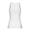 T-shirt smanicata con micro motivo e design essenziale CANOTTA Silvian Heach