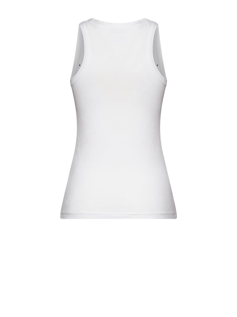 T-shirt smanicata con micro motivo e design essenziale CANOTTA Silvian Heach
