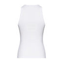 T-shirt smanicata con dettaglio gioiello al collo CANOTTA Silvian Heach