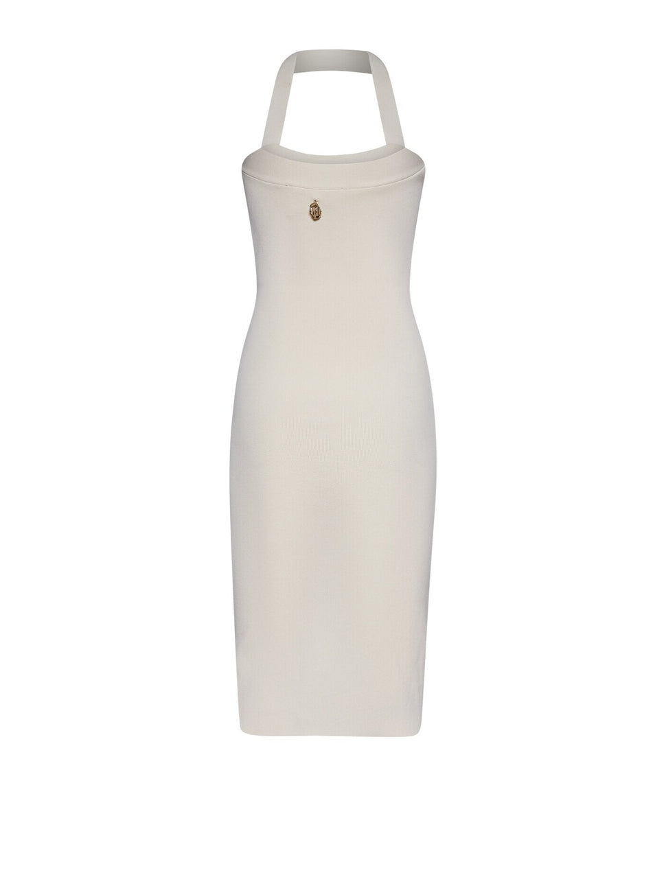 Abito con scollo halter e chiusura frontale decorativa - Silvian Heach