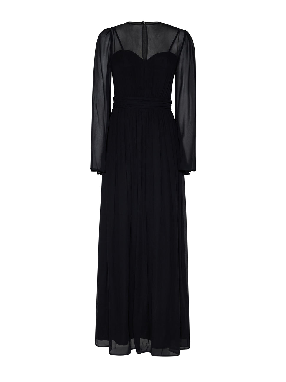 Abito lungo con maniche lunghe e linee fluide - Silvian Heach