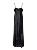 Abito lungo con spalline sottili e linee fluide - Silvian Heach