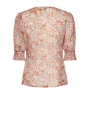 Blusa con stampa floreale e design incrociato - Silvian Heach