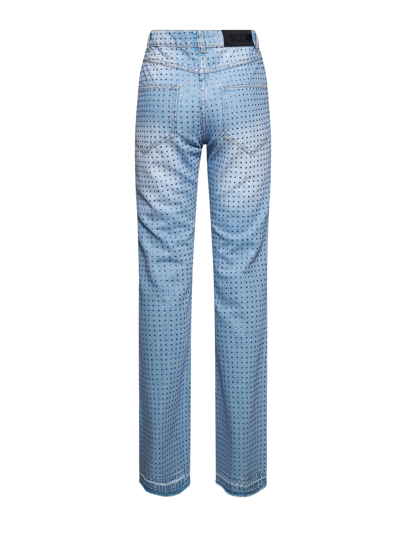 Five-pocket trousers with decorative pattern - Silvian Heach