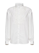Camicia con dettagli plissettati e collo alto - Silvian Heach