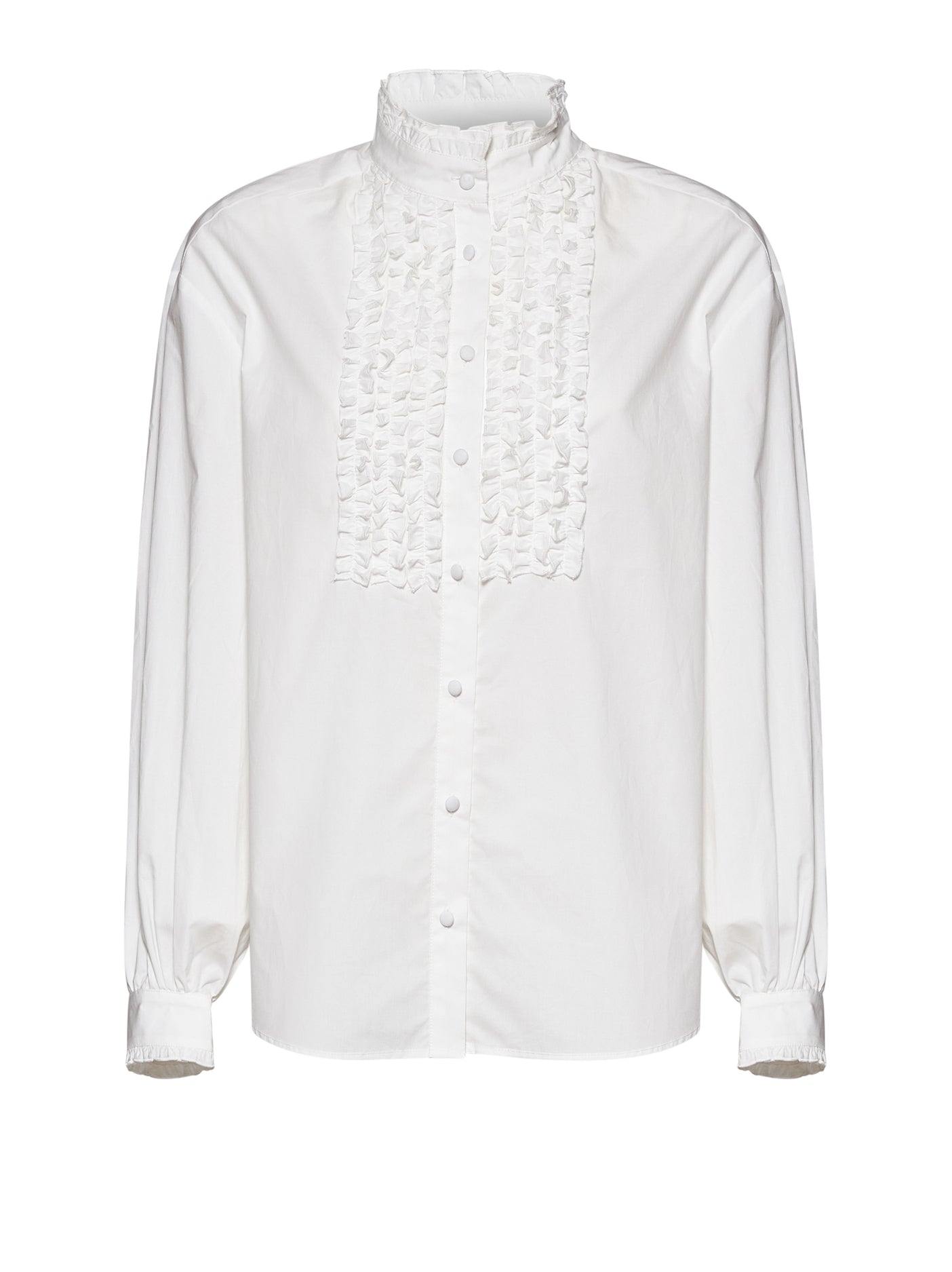 Camicia con dettagli plissettati e collo alto - Silvian Heach