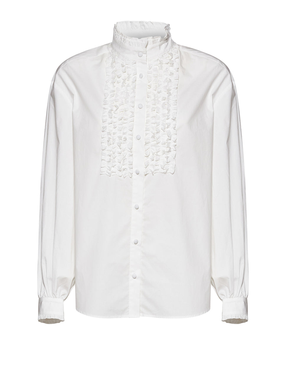 Camicia con dettagli plissettati e collo alto - Silvian Heach