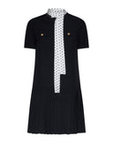 Dress with Scarf Detail and Contemporary Design - Silvian Heach
