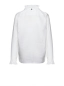 Shirt with gathered collar with elegant charm - Silvian Heach