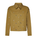 Shirt decorated with precious applications - Silvian Heach