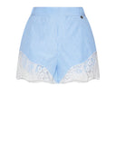 Shorts con inserto decorativo a contrasto