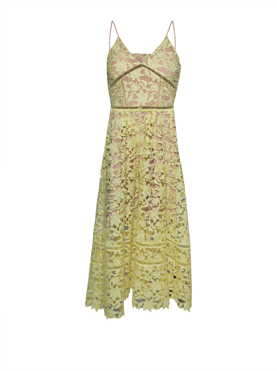 Abito lungo con motivo floreale traforato e design raffinato - Silvian Heach