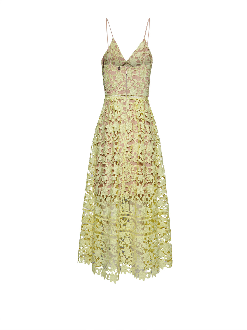 Abito lungo con motivo floreale traforato e design raffinato - Silvian Heach