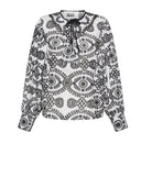 Blusa con motivo ornamentale e design ricercato - Silvian Heach