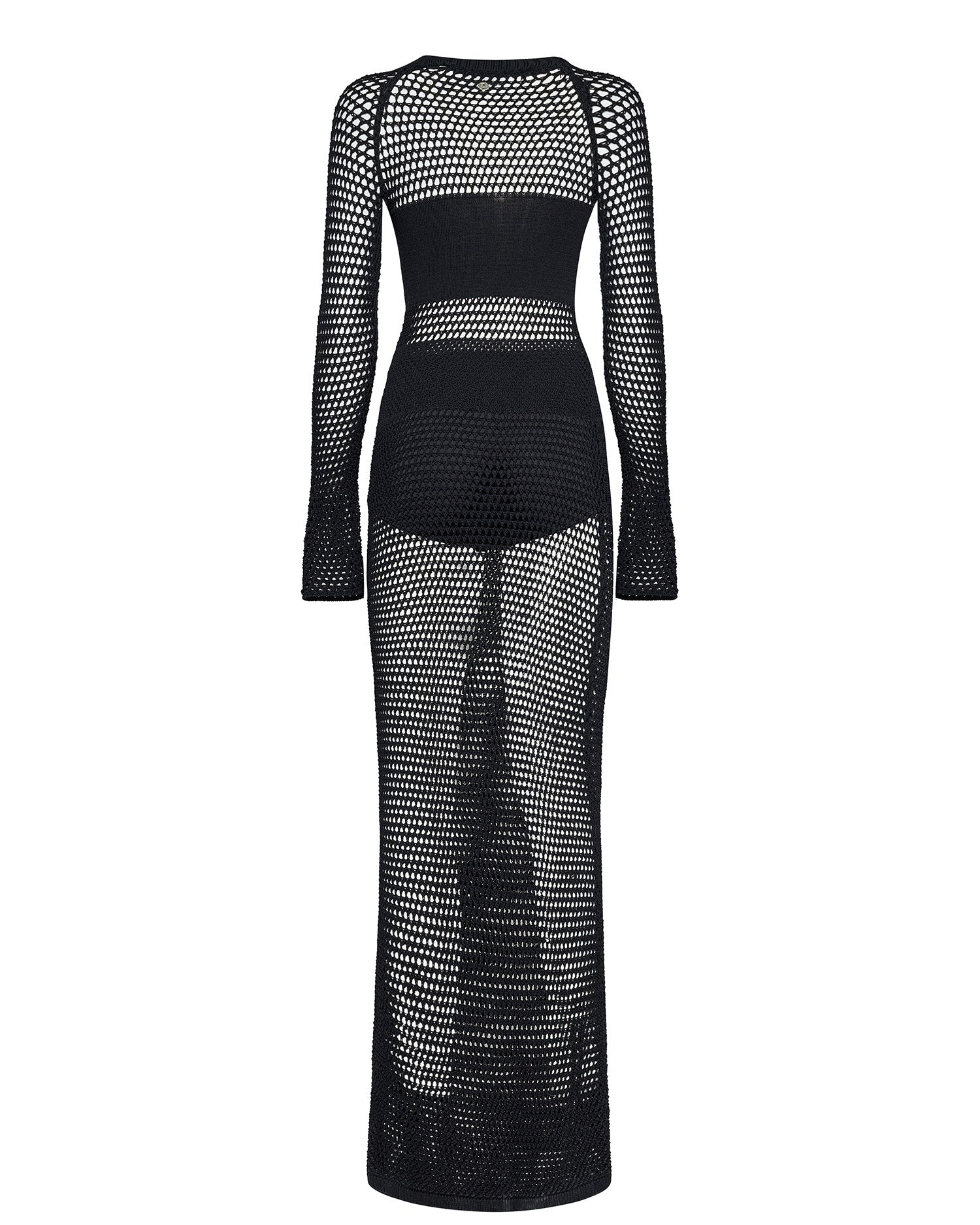 Abito lungo con struttura a rete e design scultoreo - Silvian Heach