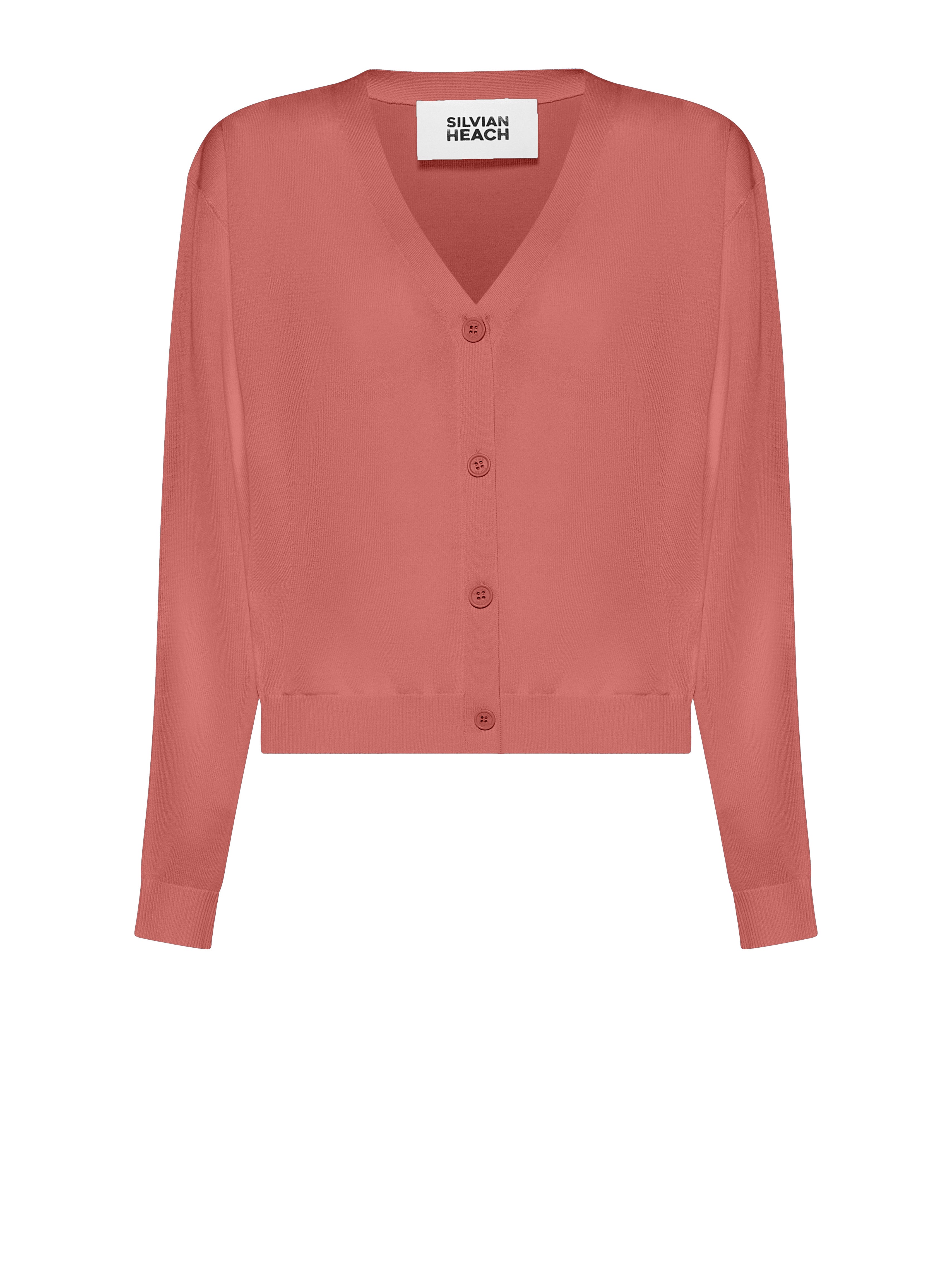 Cardigan con scollo a v e chiusura frontale - Silvian Heach