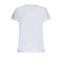 T-shirt with scarf print and refined design - Silvian Heach