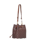 Shoulder bag with monogram print - Silvian Heach
