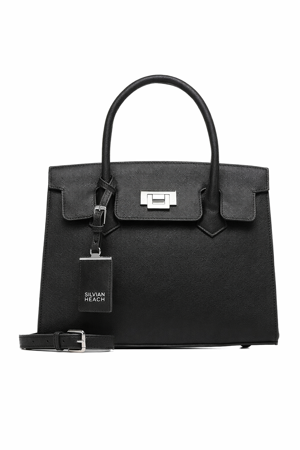 Structured bag with twist lock closure - Silvian Heach