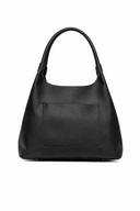 Smooth shoulder bag with ring handle - Silvian Heach