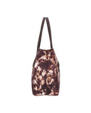 Borsa Shopping Effetto Cavallino con Stampa Maculata Borse Silvian Heach