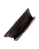 Borsa Baguette con Patta e Stampa Maculata Borse Silvian Heach