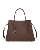 Borsa Tote Effetto Martellato con Tracolla e Charm Borse Silvian Heach