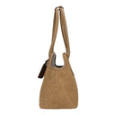 Borsa a Spalla Effetto Scamosciato con Occhielli Borse Silvian Heach