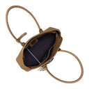 Borsa a Spalla Effetto Scamosciato con Occhielli Borse Silvian Heach
