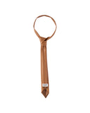 Statement tie in eco-leather