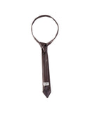 Statement tie in eco-leather