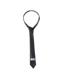 Statement tie in eco-leather