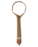 Statement tie in eco-leather