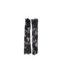 Long Floral Lace Gloves