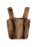 Faux fur bag
