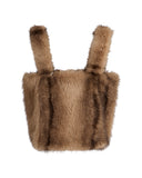 Faux fur bag