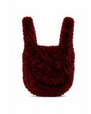 Faux fur shopper
