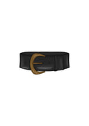 High Band Belt with Buckle