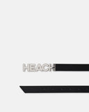 Leather belt with maxi logo - Silvian Heach