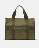 Borsa shopper in tessuto con logo - Silvian Heach