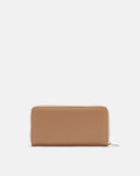 Leather wallet with zip - Silvian Heach