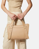 Borsa a mano strutturata con dettagli metallici - Silvian Heach