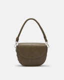 Hammered leather shoulder bag - Silvian Heach