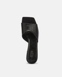 Crocodile effect sabot sandals - Silvian Heach